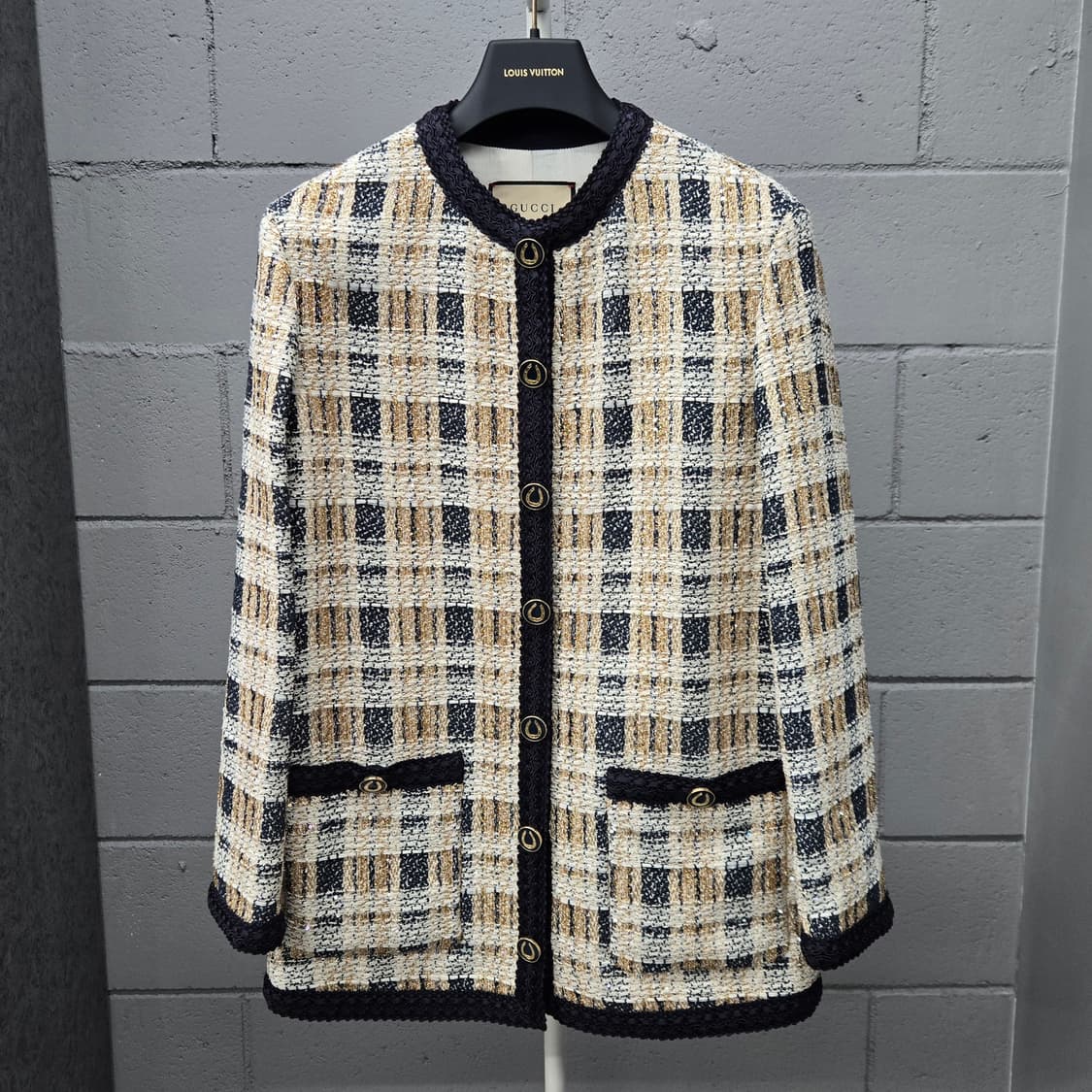 백화점판 / 구찌 루렉스 트위드 자켓 38 상품이미지2