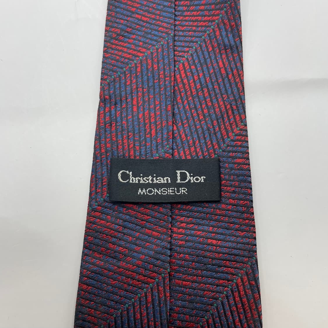 888) (Christian DIOR) 크리스찬 디올 패턴 넥타이 상품이미지5