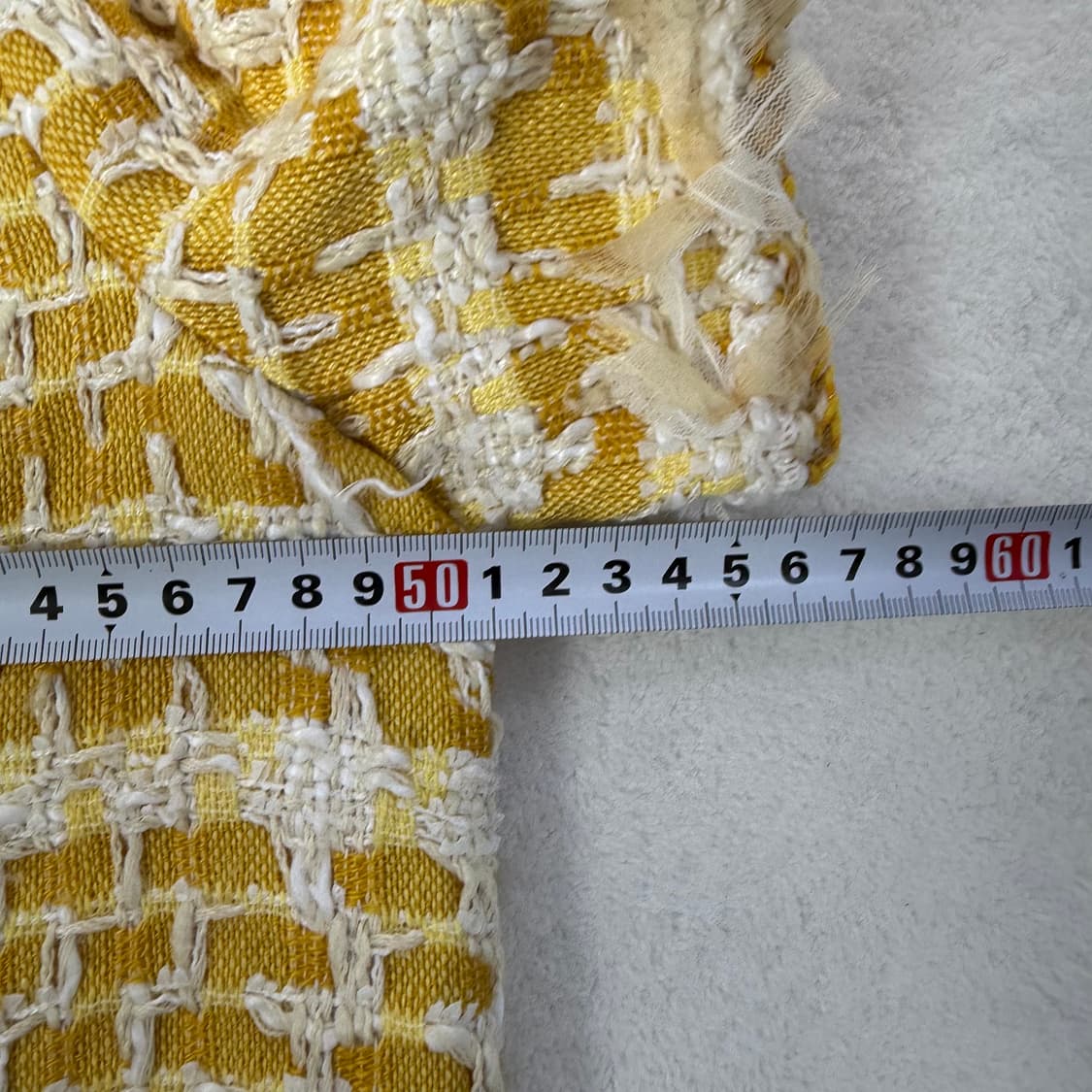 38 고급 트위드 반팔 자켓 0305T 상품이미지5