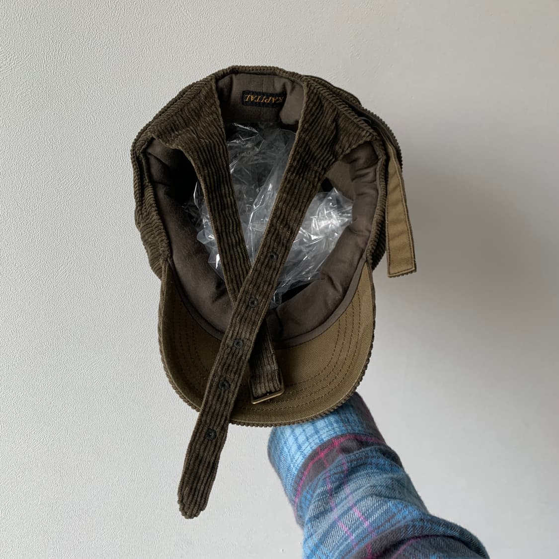 8W Corduroy Baby Baby Flight CAP 상품이미지6