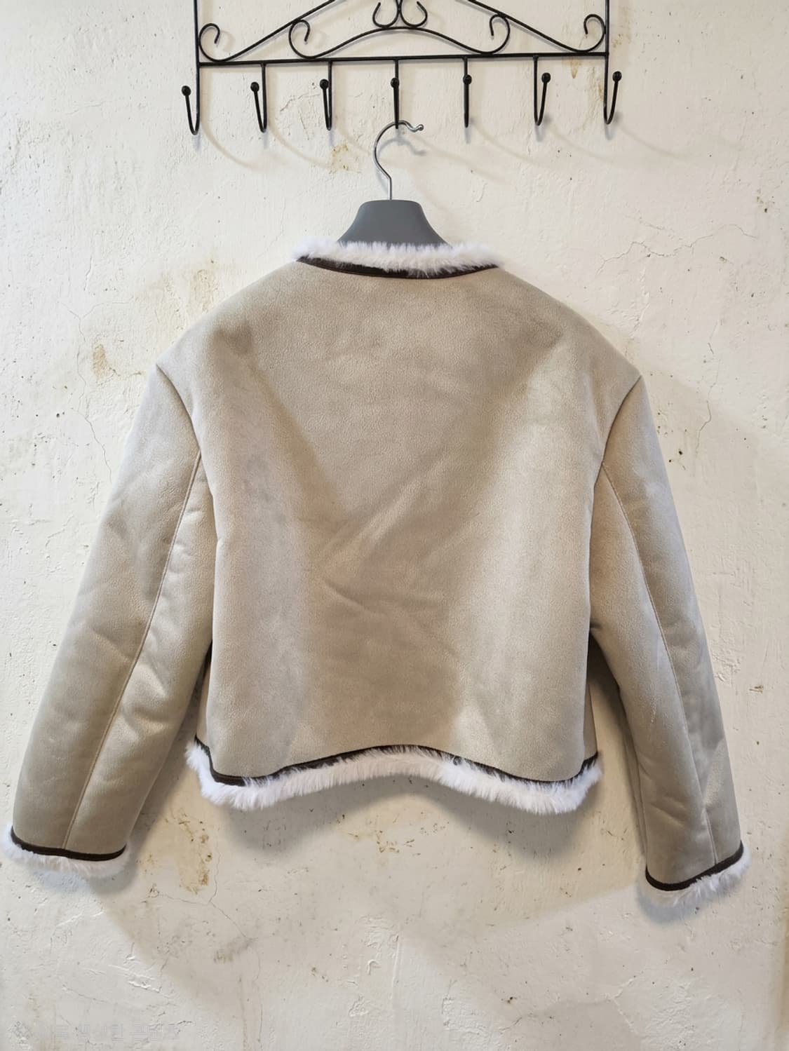 믹쏘 무스탕 자켓 M 상품이미지2