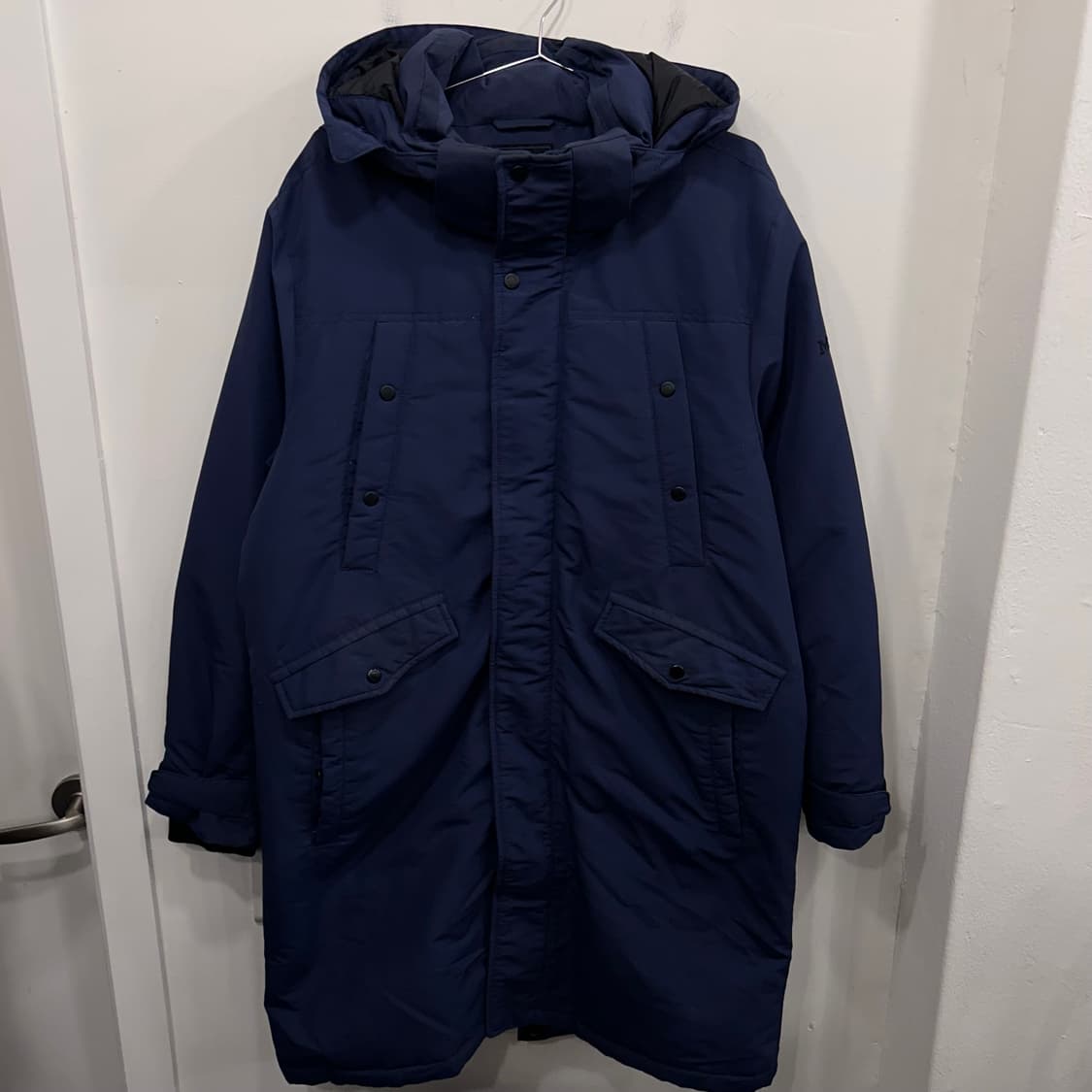 마모트 덕다운 멀티포켓 무광 후드 돕빠 롱패딩 상품이미지2