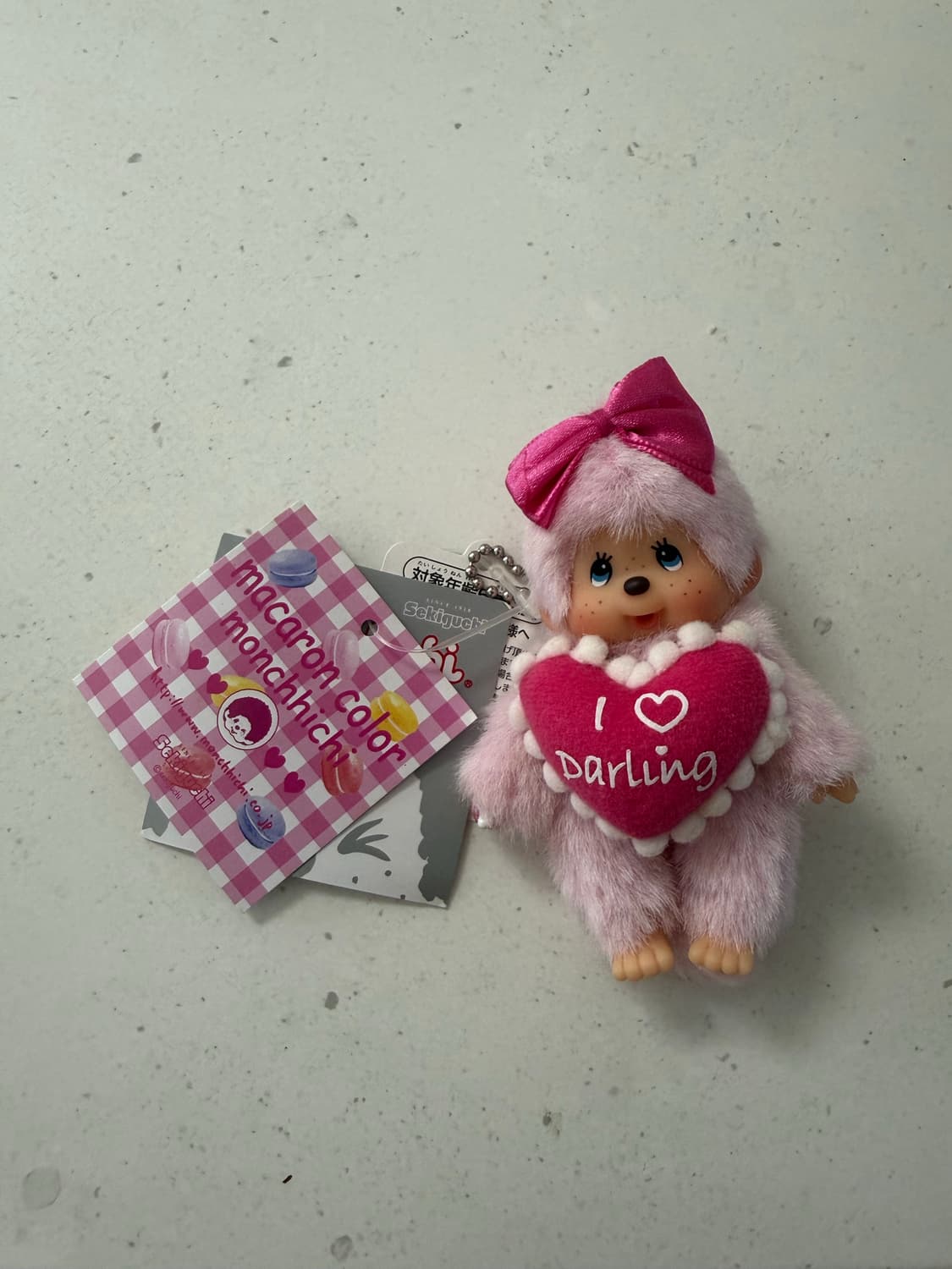 몬치치 마카롱 유럽판 키링 상품이미지1