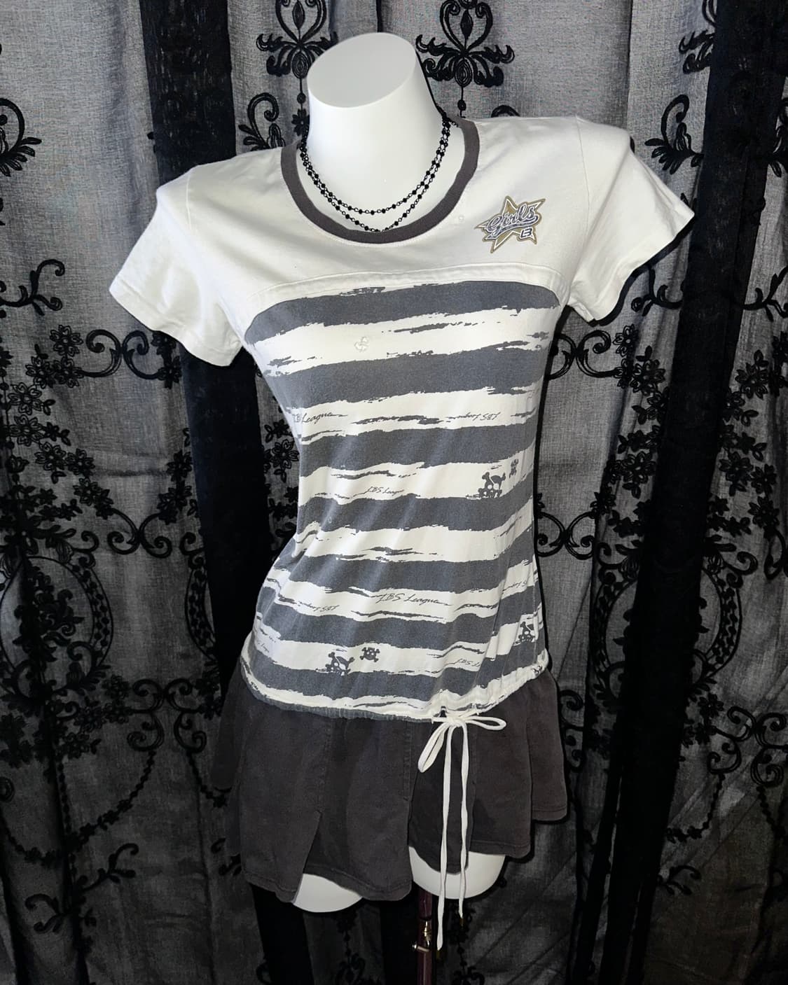 Cutie skull gray ops 상품이미지2