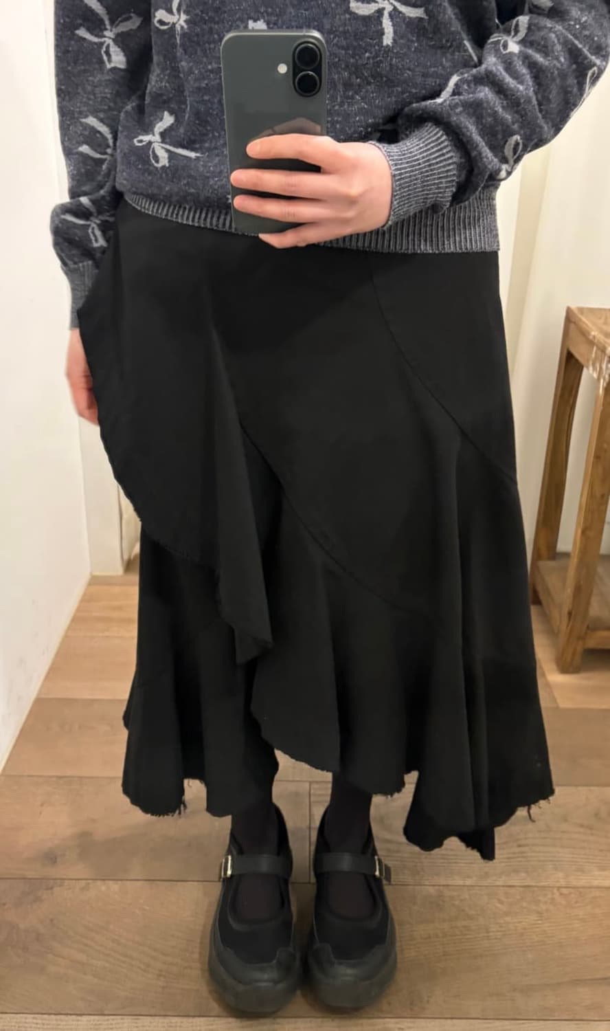 꼼데가르송 준야와타나베 스커트 상품이미지3