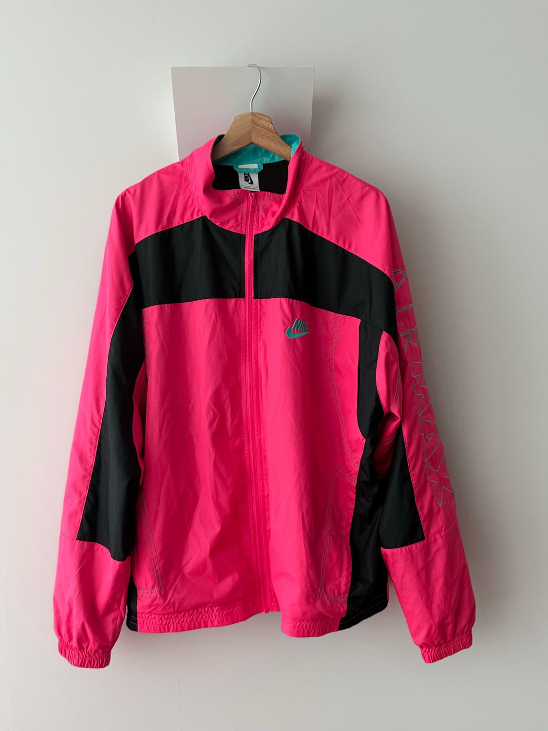 나이키 x 아트모스 NRG 패치워크 트랙 자켓, 팬츠하이퍼 핑크 상품이미지1