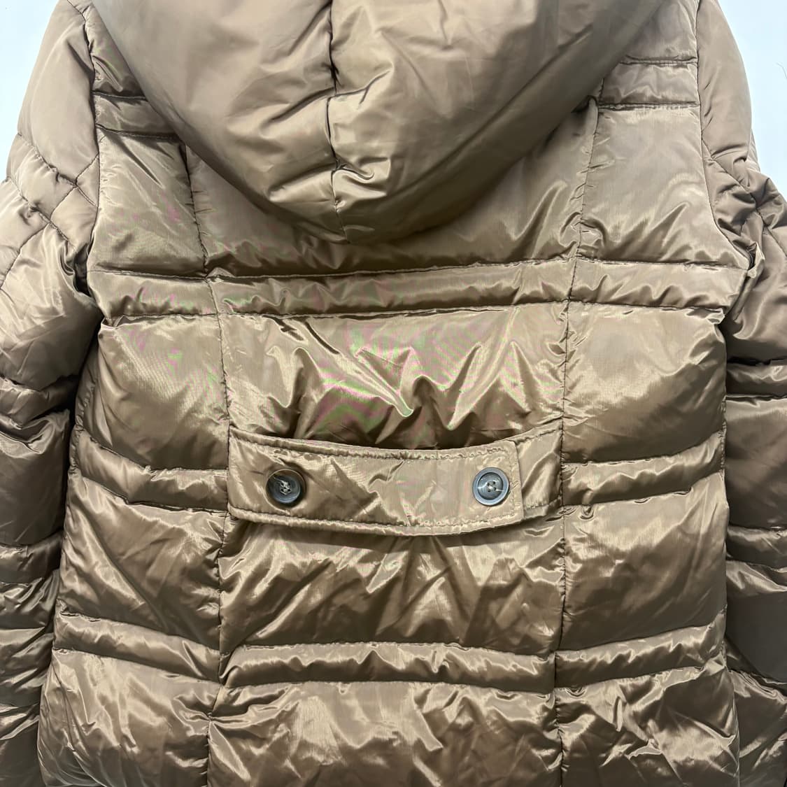 막스마라 브라운 떡볶이 후드 패딩 여/S 상품이미지7