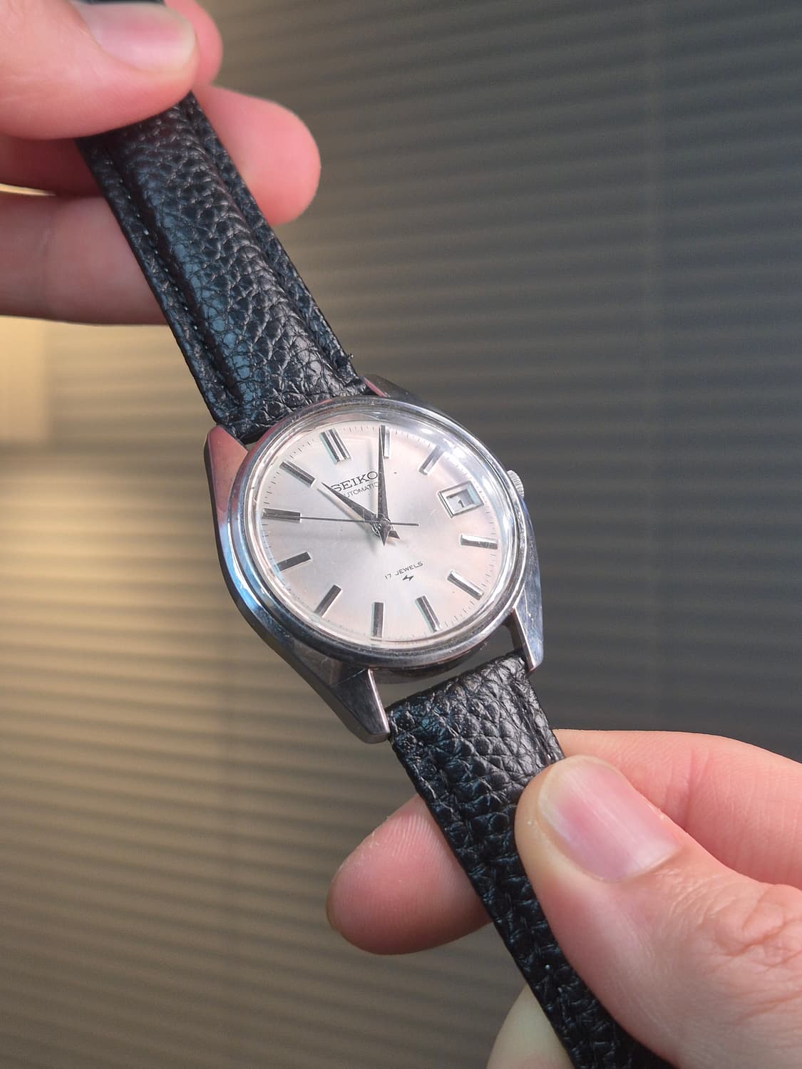 70's vintage Seiko automatic silver 상품이미지2
