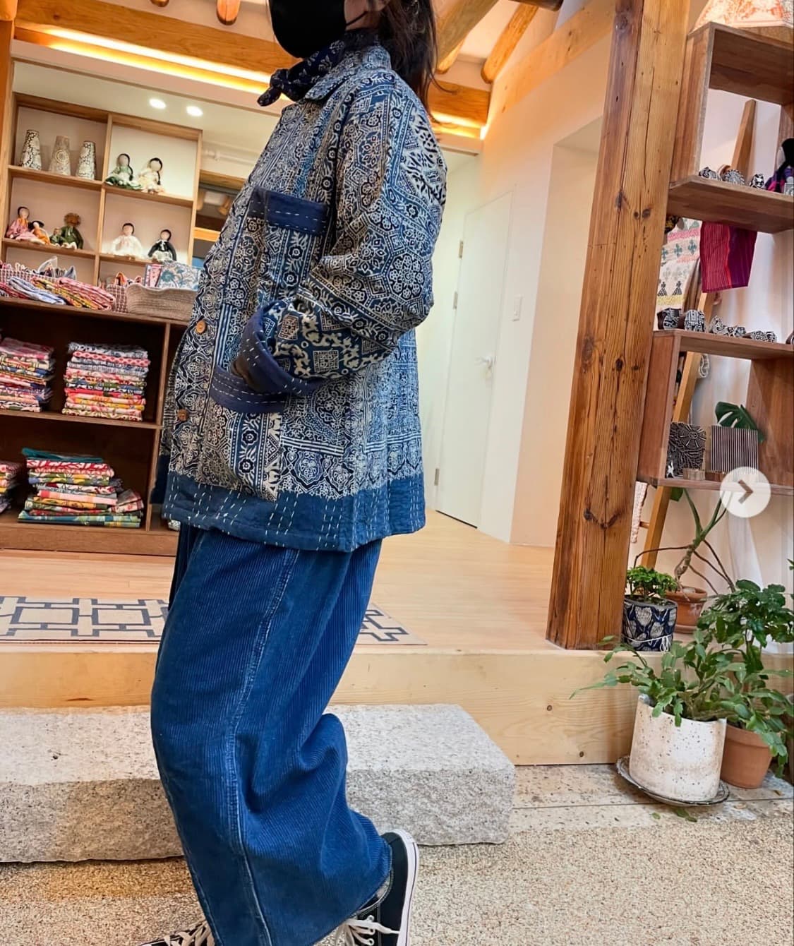 handmand india kantha jacket 칸타 스티치 반다나  상품이미지3