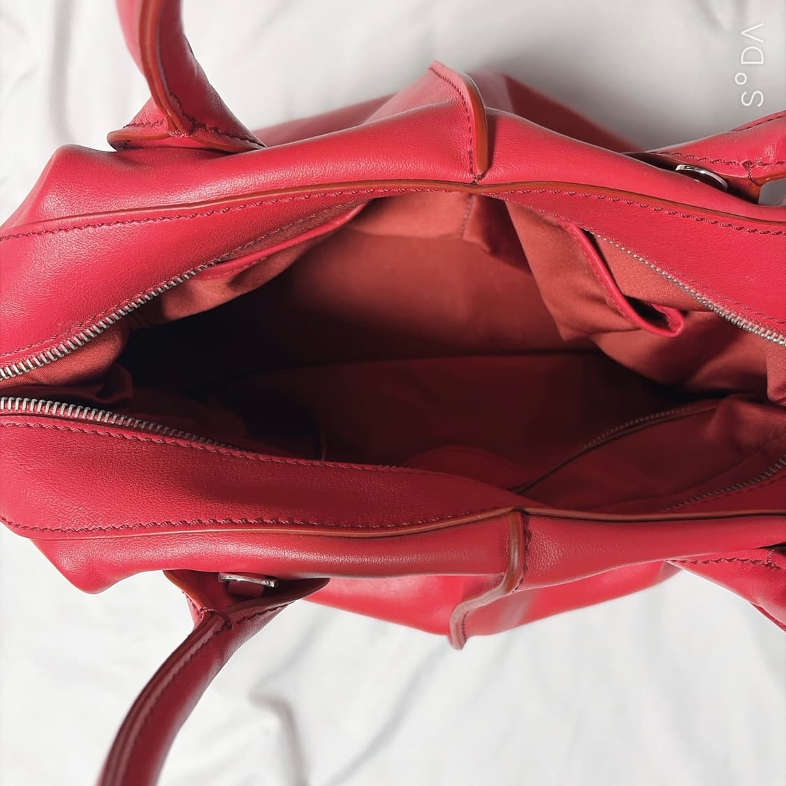 토즈 레드 가죽 토트겸 크로스백 상품이미지7