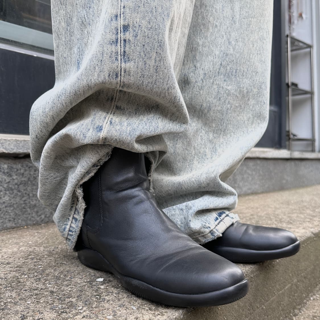 00s 프라다 스포츠 가죽 부츠 상품이미지1