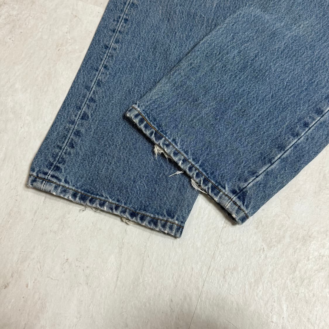 (30x32) 빈티지 리바이스 501 연청 데님팬츠 상품이미지6