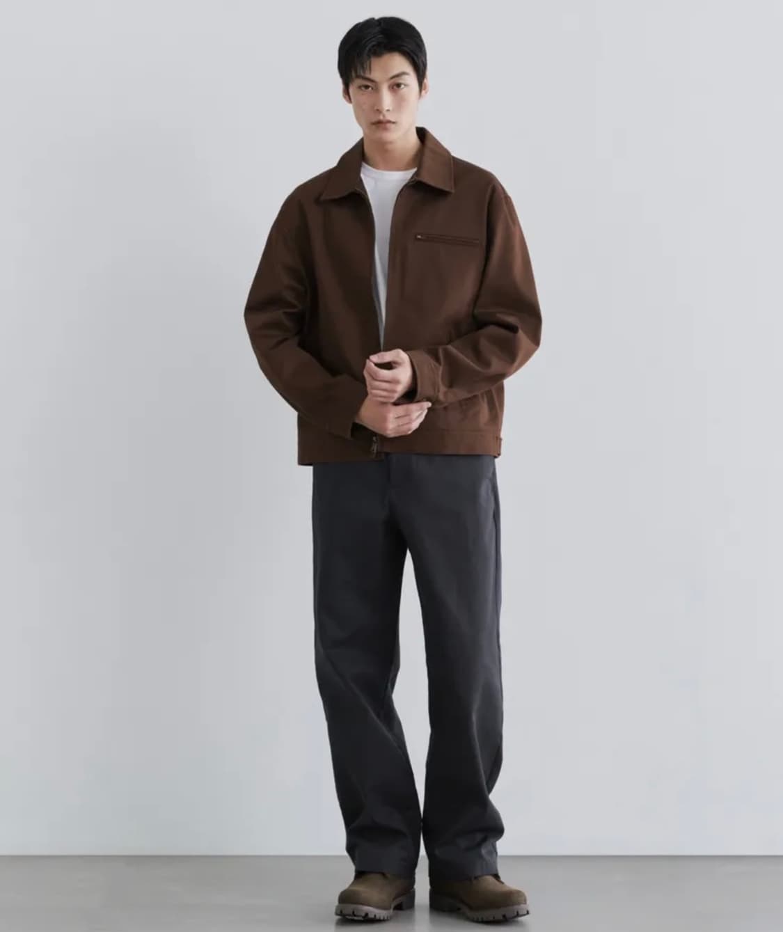 무신사 스탠다드 헤비웨이트 와이드 치노 워크 팬츠 상품이미지1