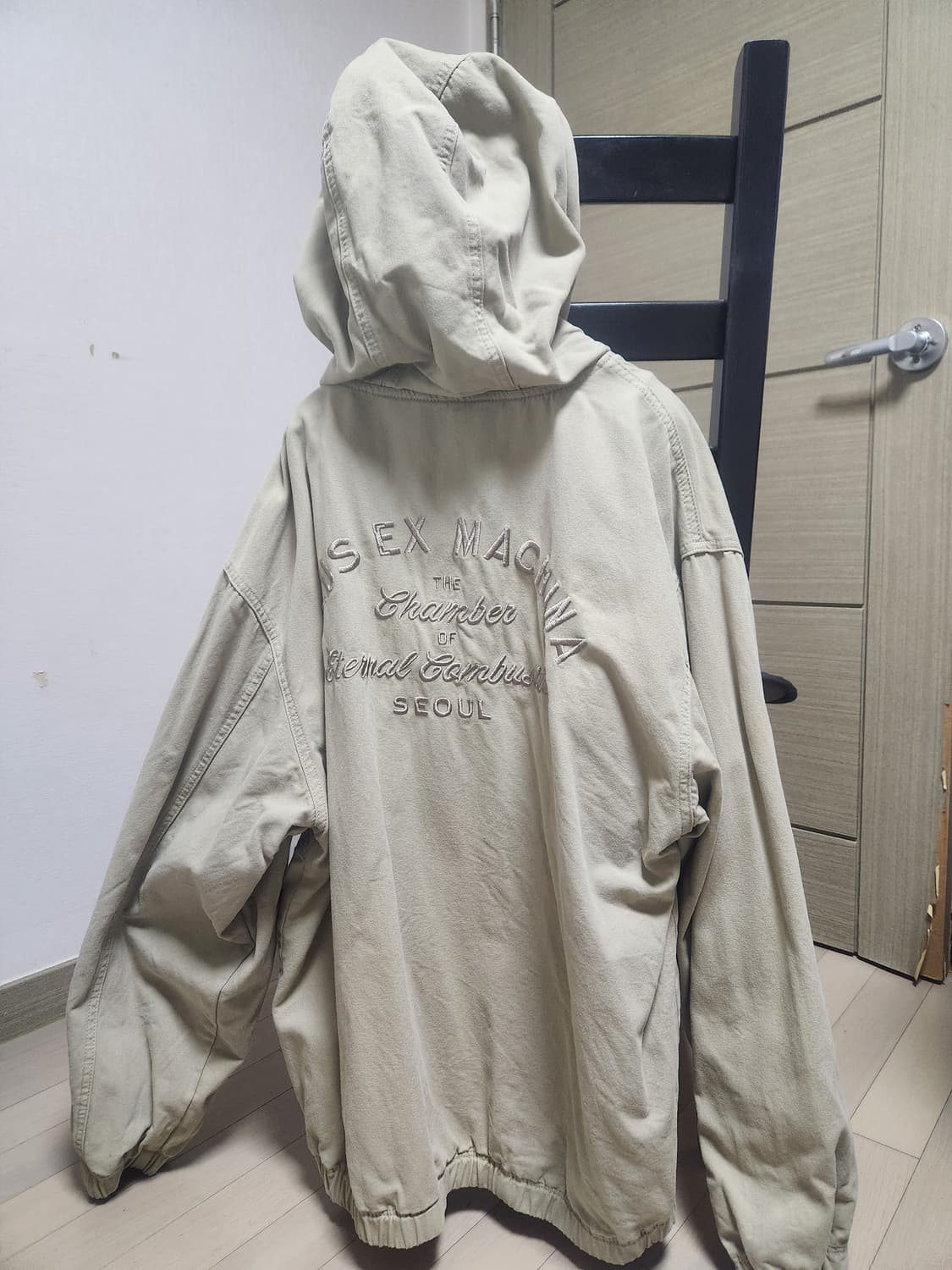 데우스 엑스 마키나 후드 자켓 카키 상품이미지2