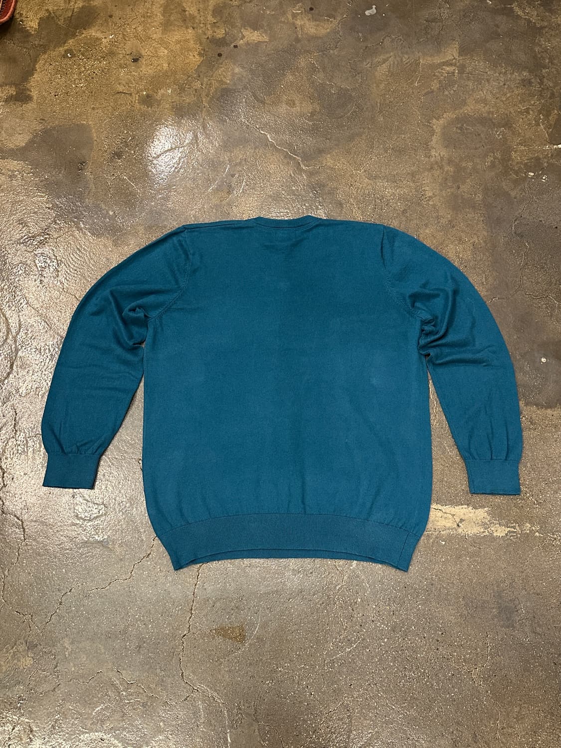 L.L.Bean 엘엘빈 브이넥 니트 블루 XL 상품이미지2