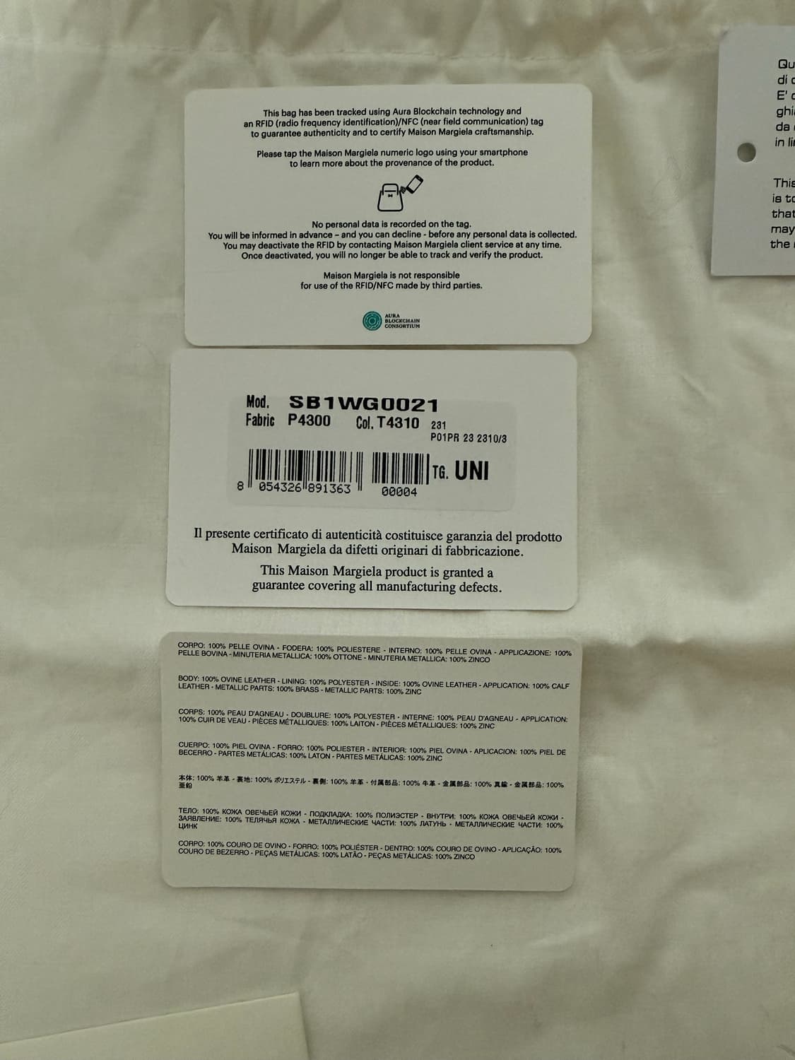 메종 마르지엘라 글램 슬램 호보 마이크로백 상품이미지8