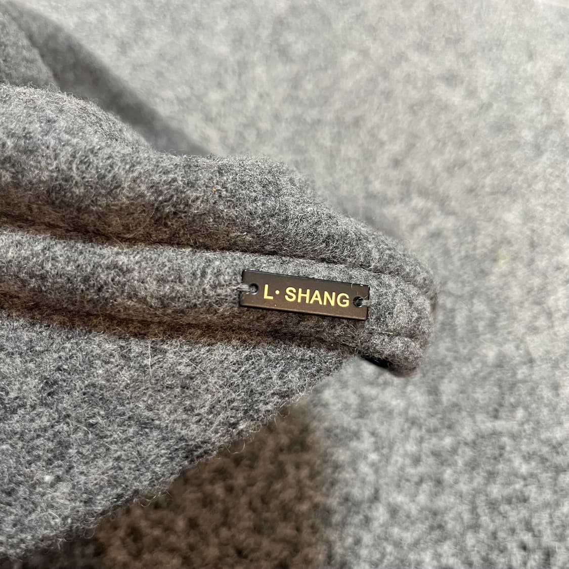 엘샹 L.SHANG 헌팅캡 모자 그레이 상품이미지3