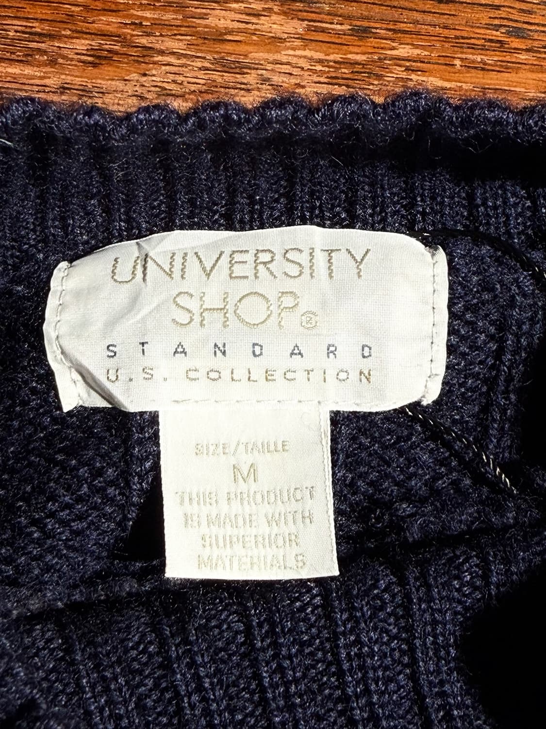 University Shop 니트 상품이미지6