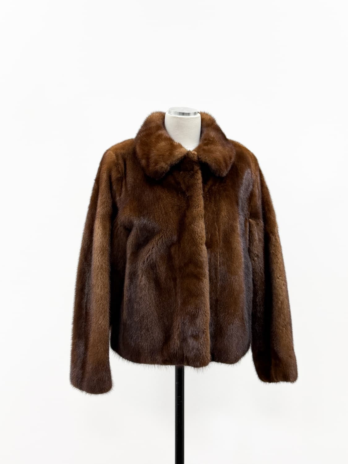 데시아 사가밍크 퍼 자켓 브라운 상품이미지6