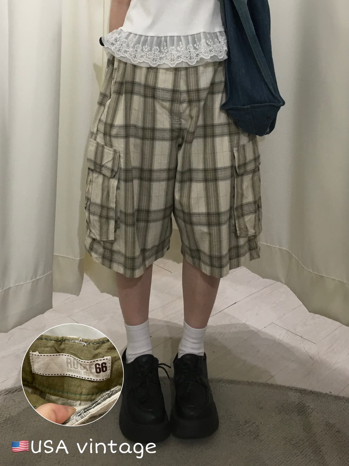 🇺🇸USA vintage bermuda pants 상품이미지1