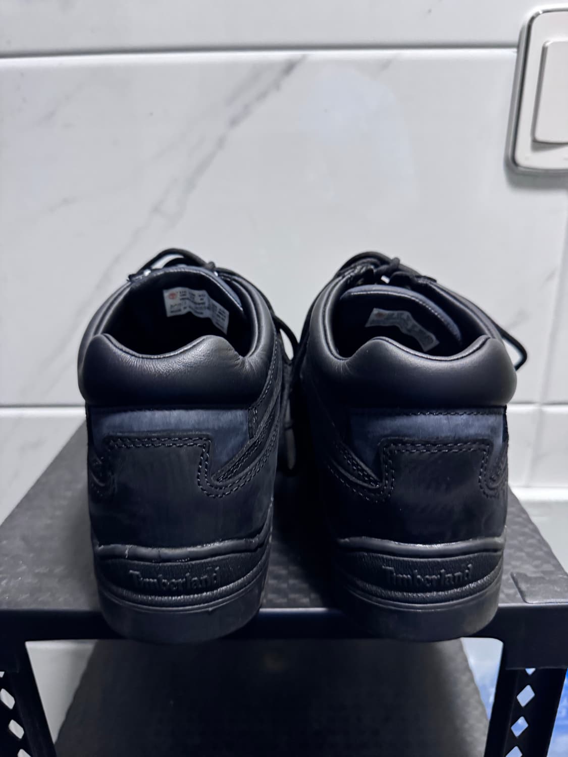 팀버랜드 헤리티지 목토 미드 고어텍스 - 블랙 풀 그레인 280 상품이미지3