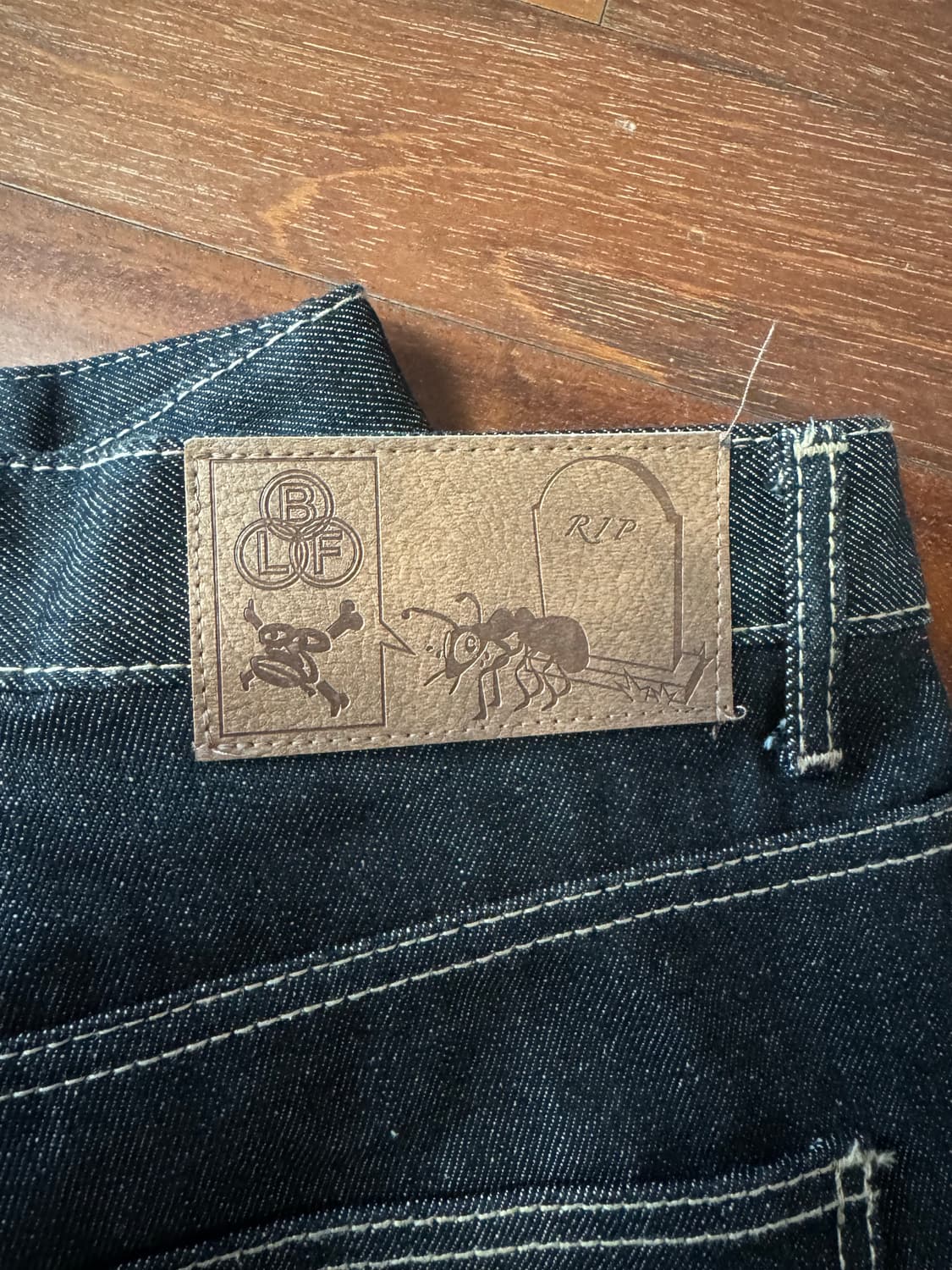 Boylongface black denim(L) 상품이미지1