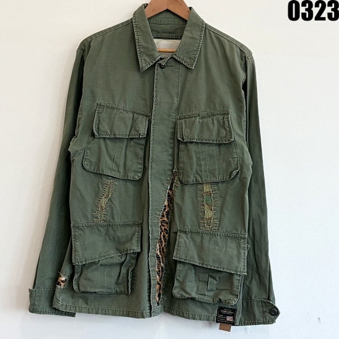 폴로 랄프로렌 데님앤서플라이 라인의 밀리터리 필드 자켓 M 0323  상품이미지1