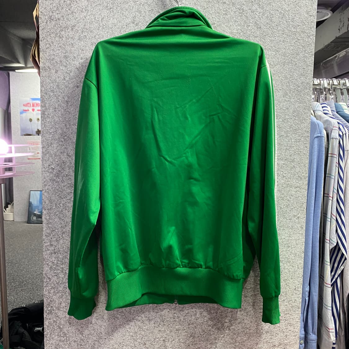 아디다스 파이어버드 그린 트랙탑 져지 B4357 상품이미지4