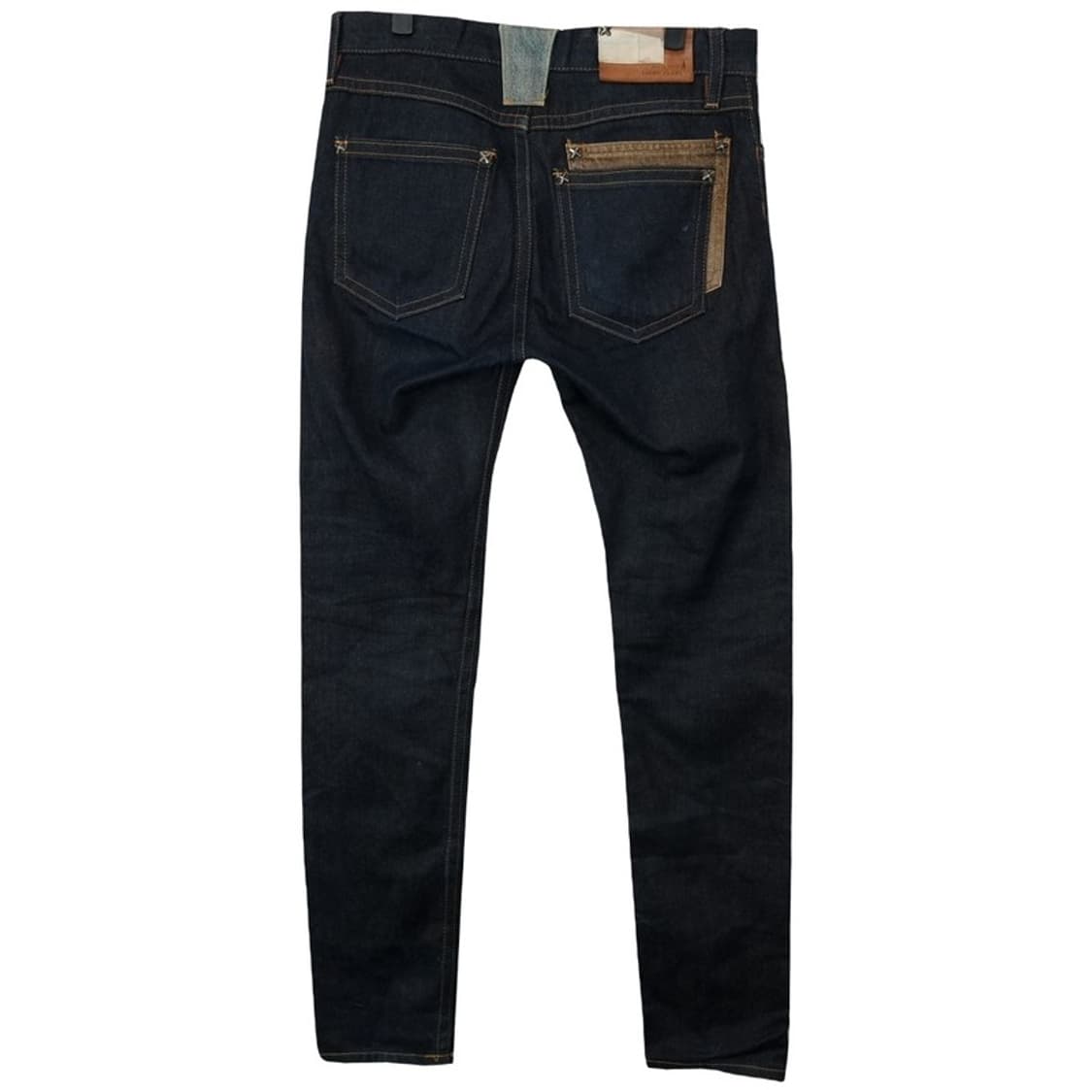 [진호 진스] 재팬 멀티 패치 슬림핏 데님 팬츠 청바지 M19837 상품이미지3