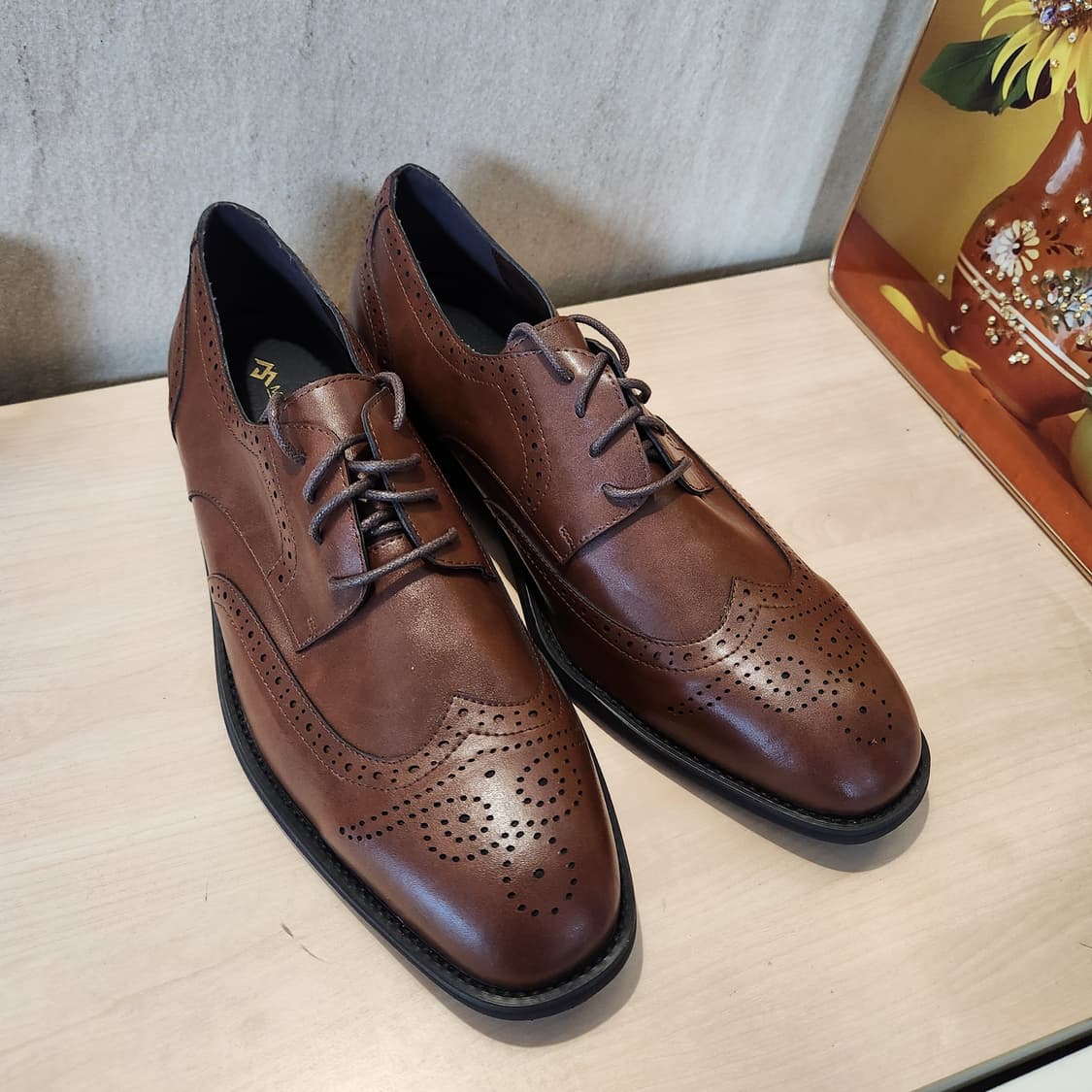 MAKI JACKIE 브라운 윙팁 👞 새상품급 280 / 클래식 남친룩 상품이미지1