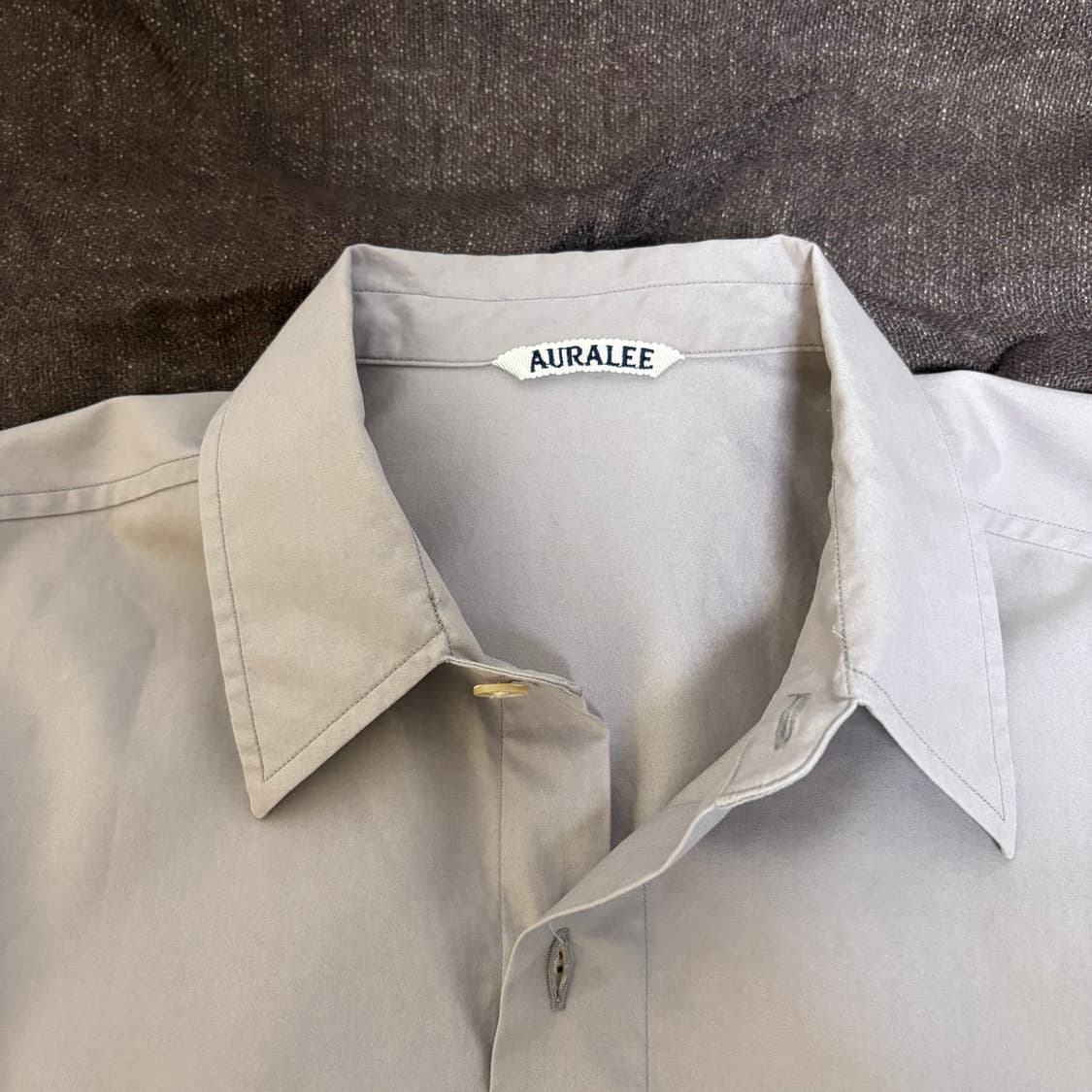 오라리 빅트윌 셔츠 라이트 브라운 4 상품이미지3