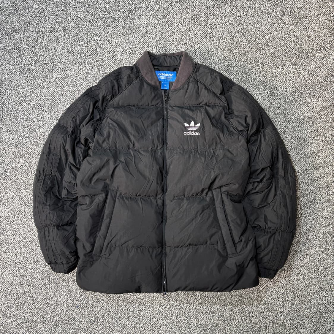 아디다스 슈퍼스타 투웨이 다운 패딩 자켓 블랙 (100) 상품이미지1