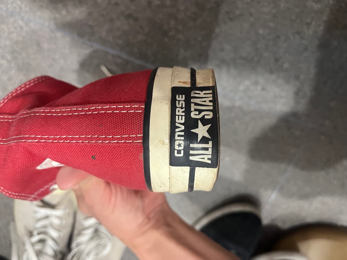 컨버스 1970 척테일러 하이 레드 275 상품이미지2