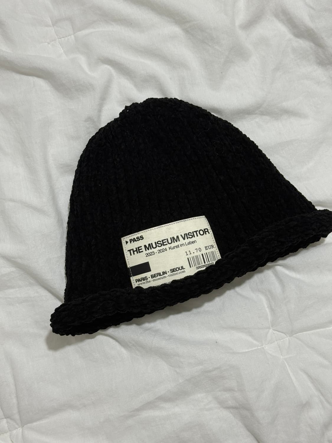 더뮤지엄비지터 티켓 비니 상품이미지1