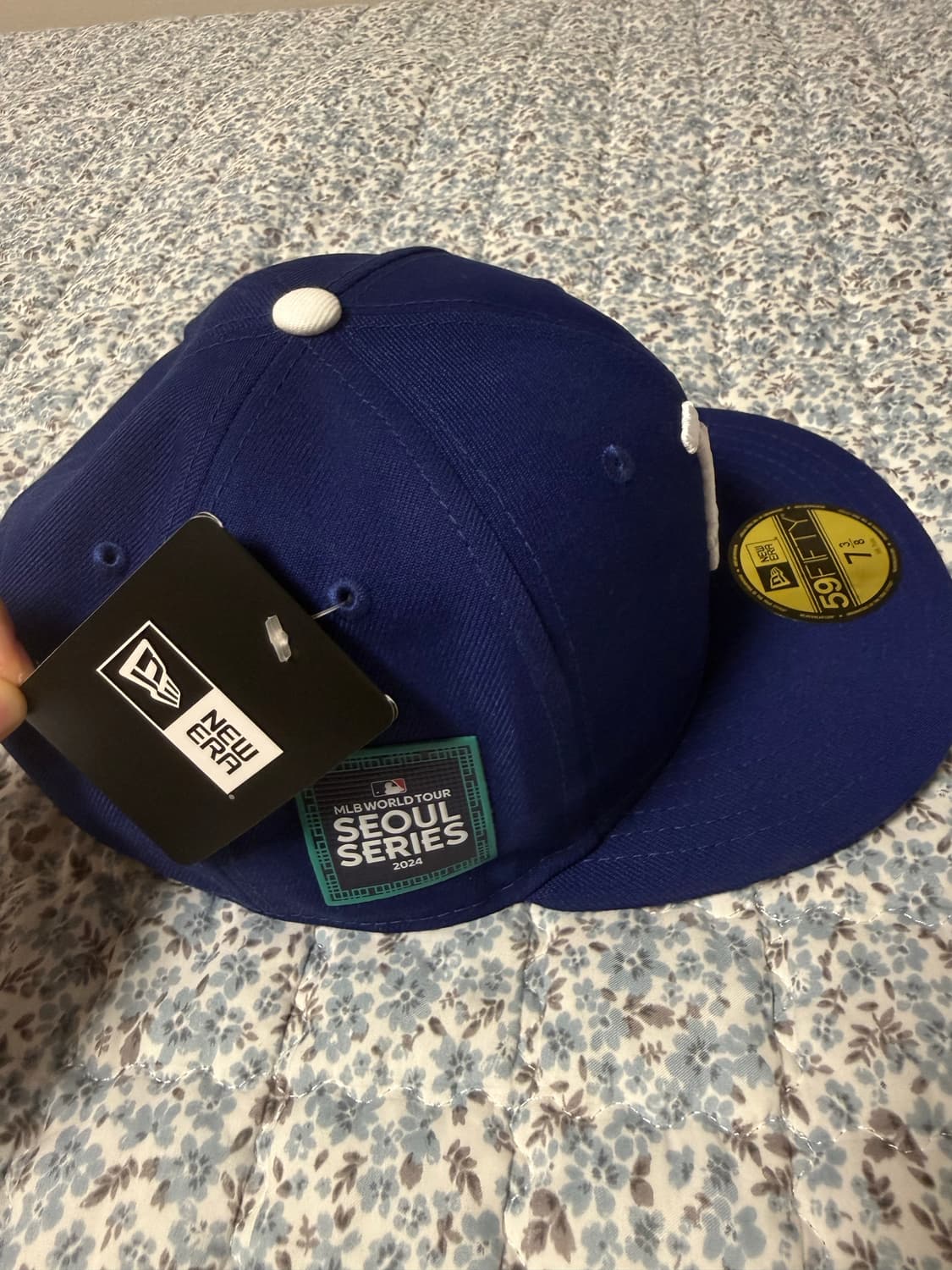 뉴에라 LA 다저스 59FIFTY 캡 7 3/8 서울시리즈 한정 상품이미지3