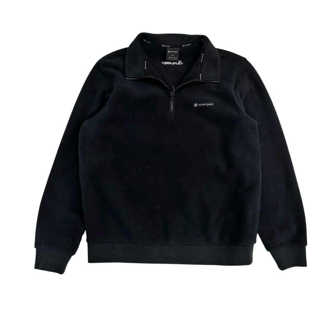 스노우피크 폴라텍 반집업 맨투맨 상품이미지1