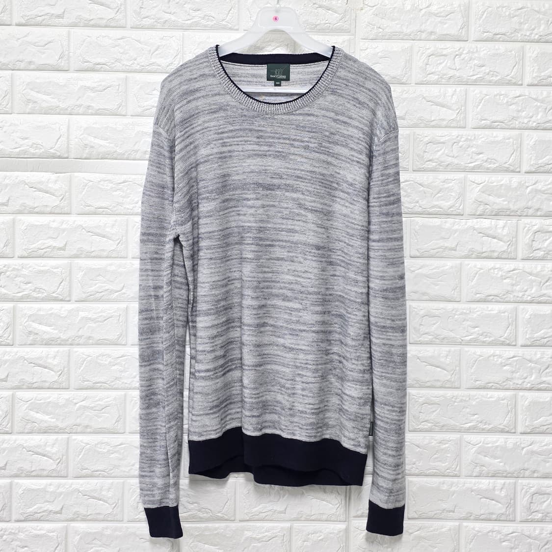 헨리코튼 남성 니트 100 그레이 상품이미지1