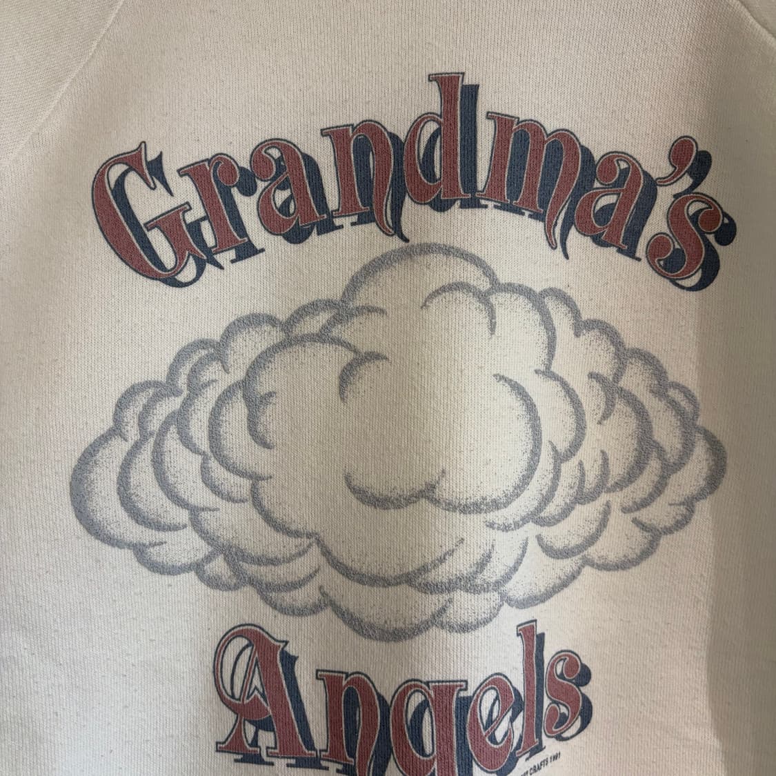 1990s hanes angels 빈티지 스웻셔츠 상품이미지2