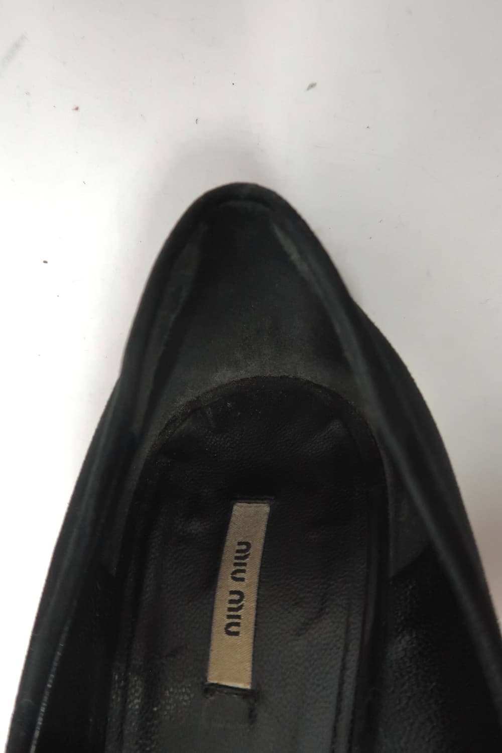 미우미우 블랙 하이힐 MIU MIU BLACK HIGH HEELS 상품이미지6