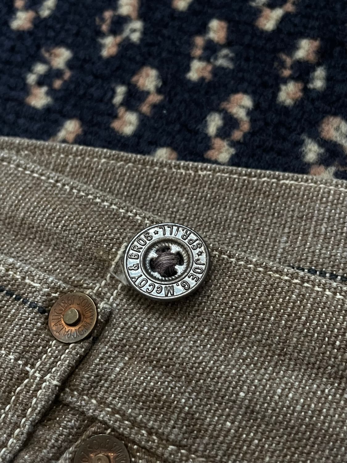 Joe Mccoy 1870s Work pants 상품이미지5