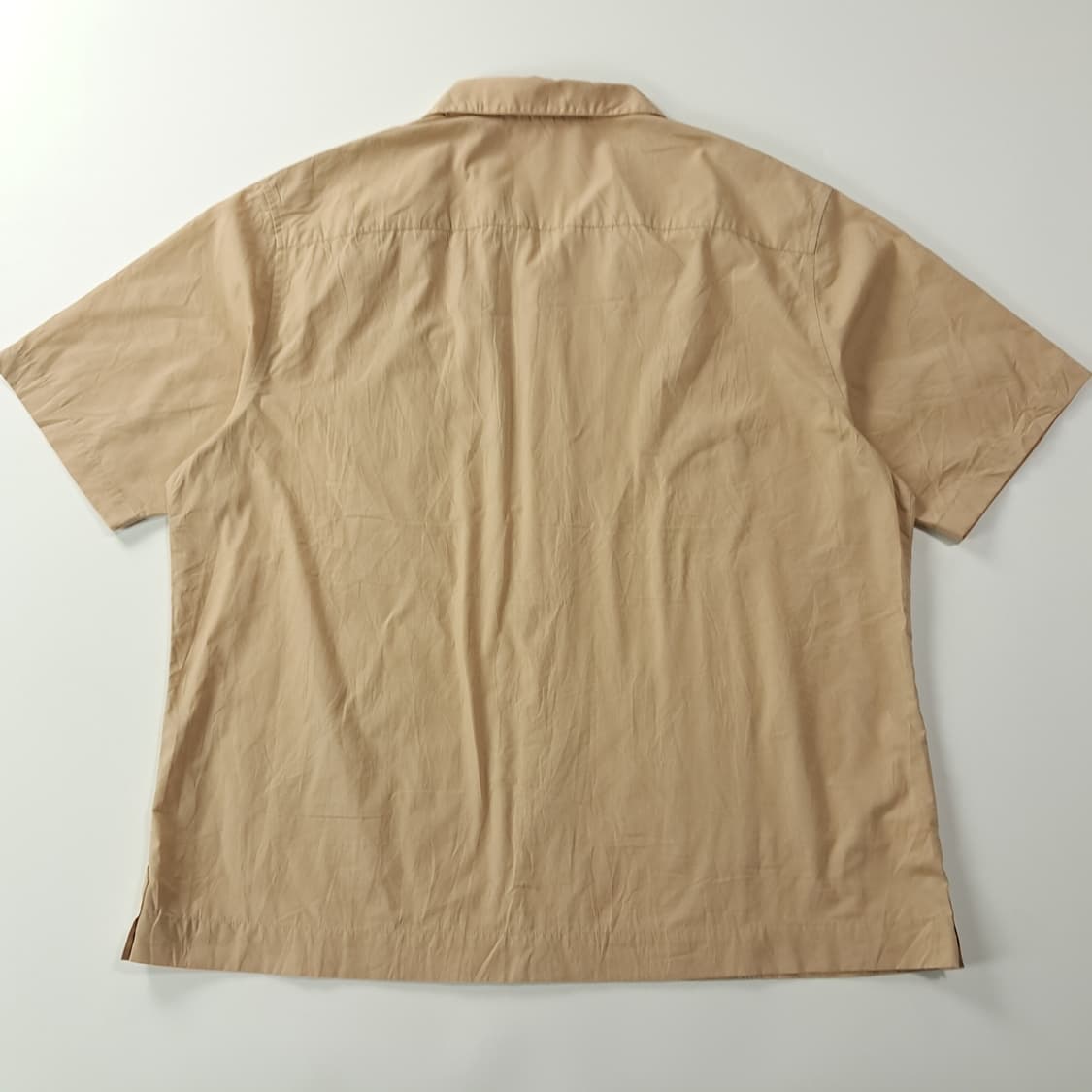 CK188 2XL 하바네라 00s 베이지 4포켓 과야베라 반팔 셔츠 남 상품이미지6