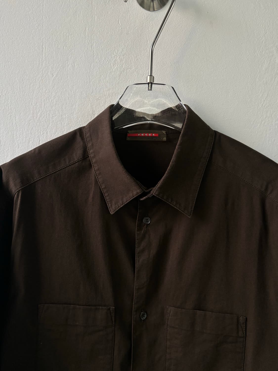 프라다 스포츠 코튼 셔츠  상품이미지3