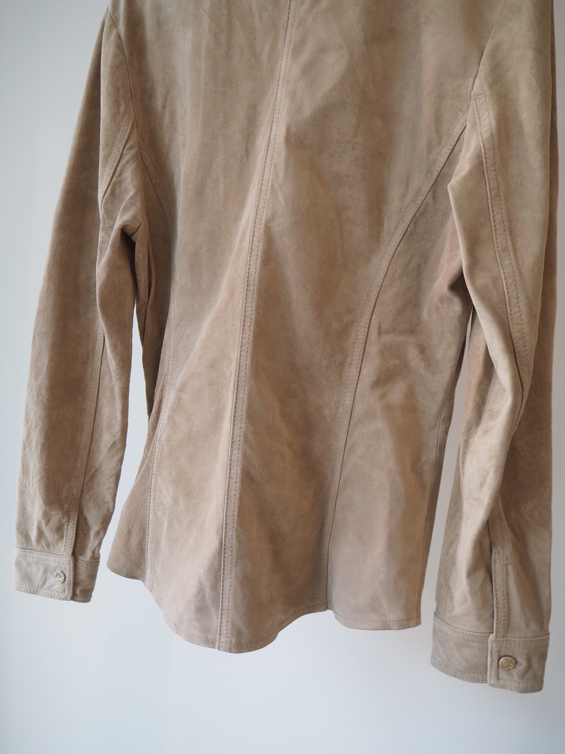 vintage suede shirt  상품이미지5