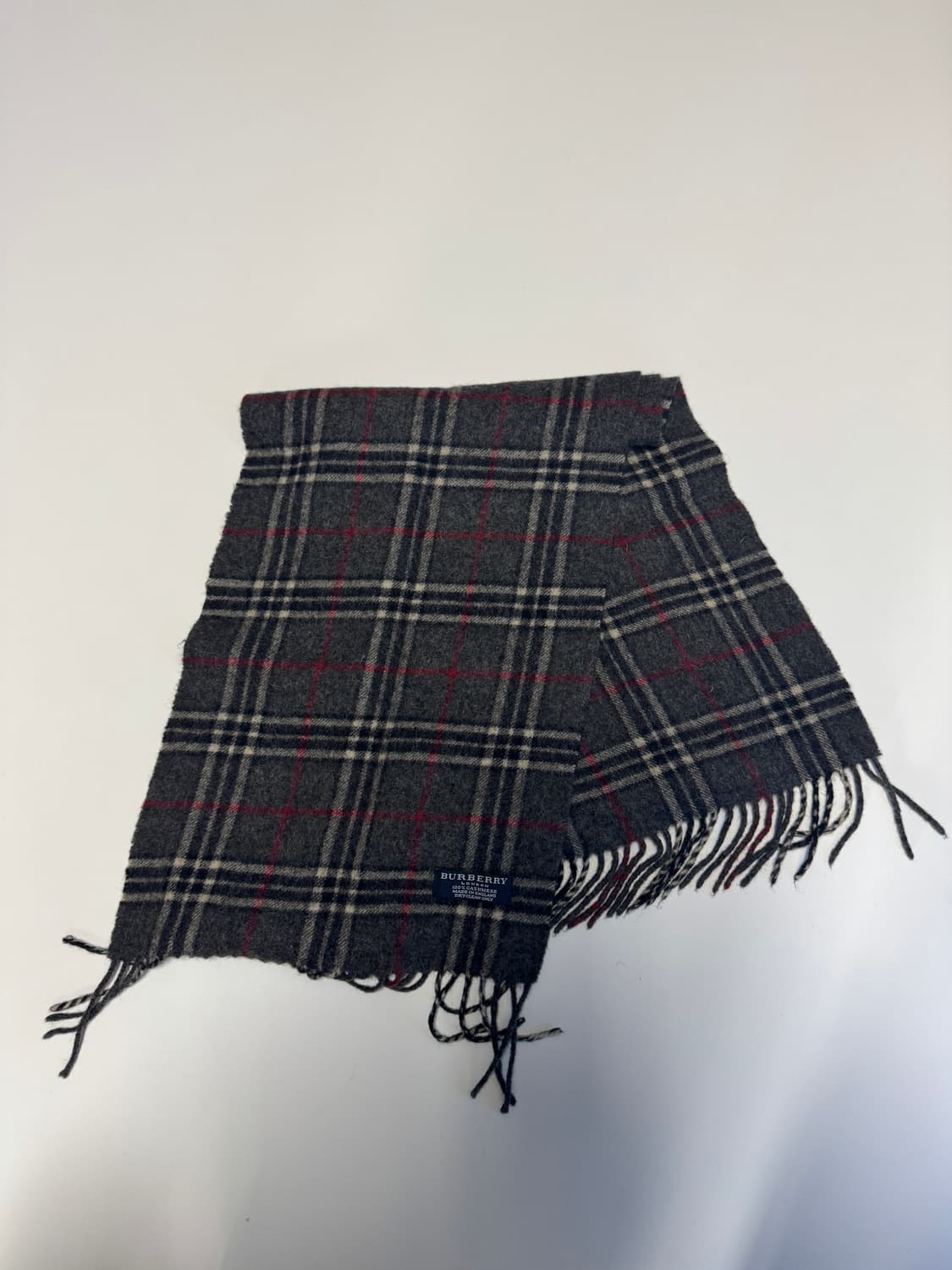 버버리 런던 커스텀 체크 울 머플러 상품이미지1