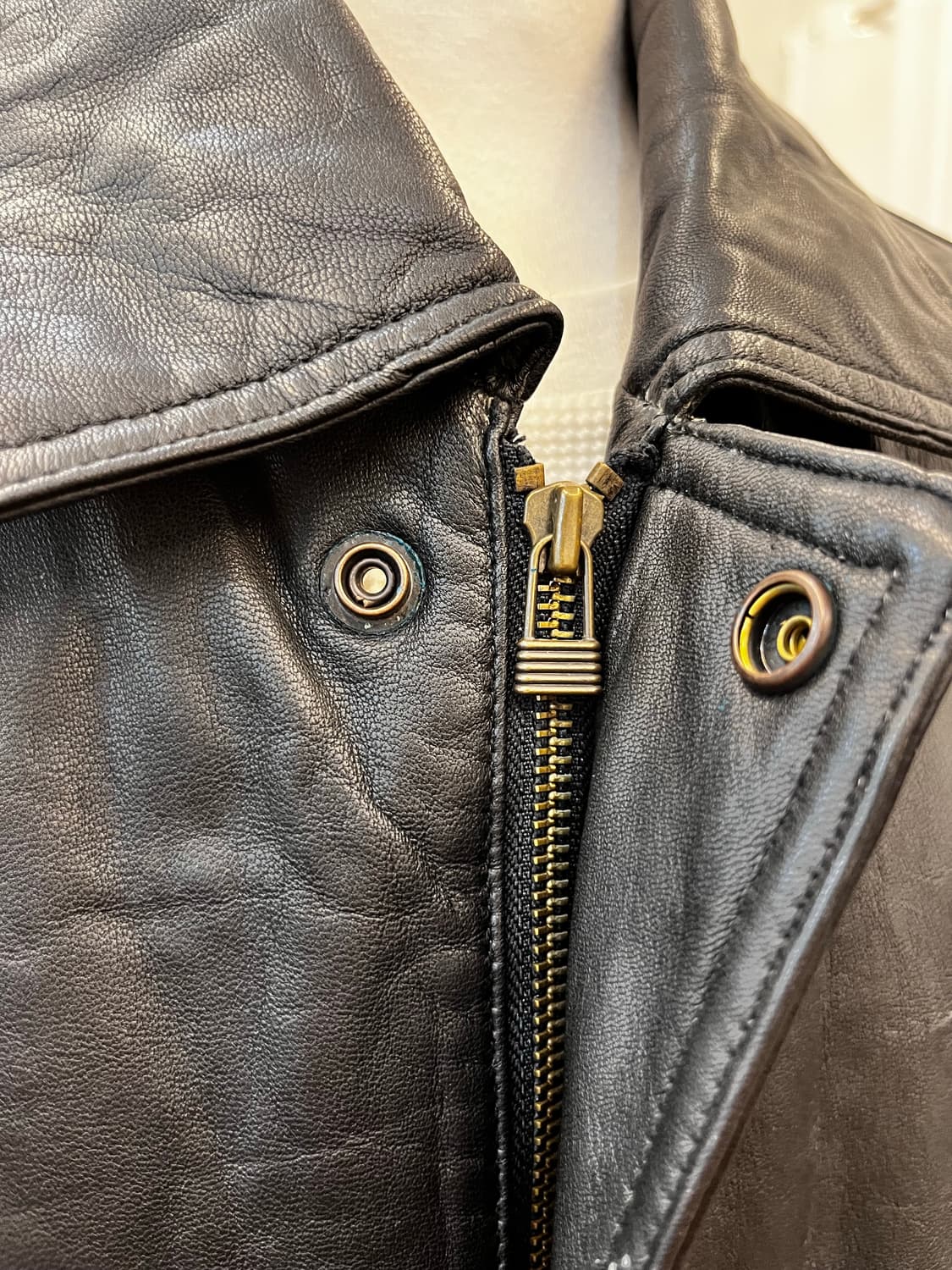 Durante 양가죽 레더 코트 상품이미지6