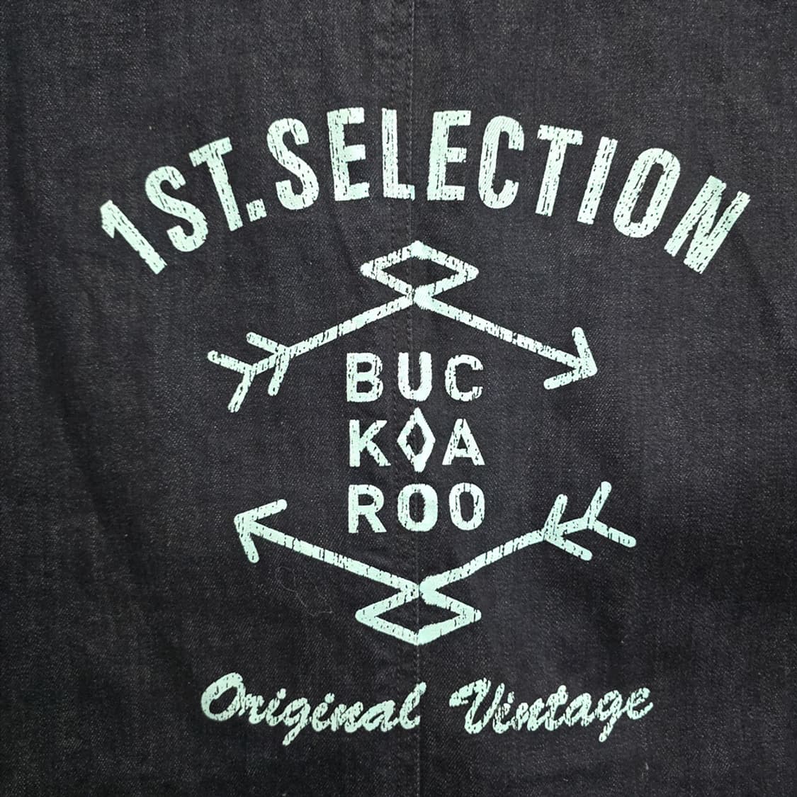 버커루(BUCKAROO) 데님 하프자켓 프리사이즈 상품이미지5