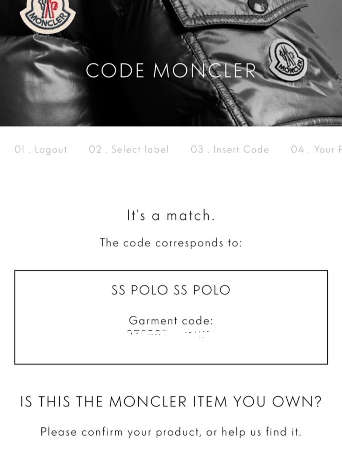 정품 M) 25SS 몽클레어 그래노블 나일론 피케 카라 티셔츠 상품이미지5