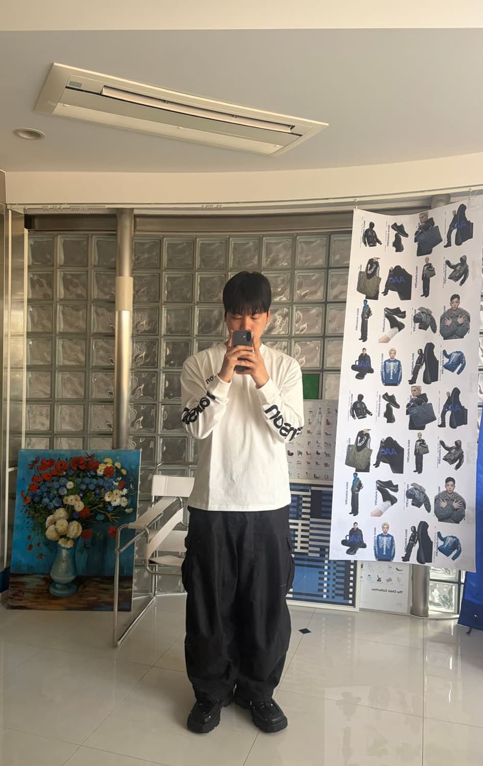 SP-T-17 LOGO LS TEE 로고 LS 티셔츠 상품이미지2