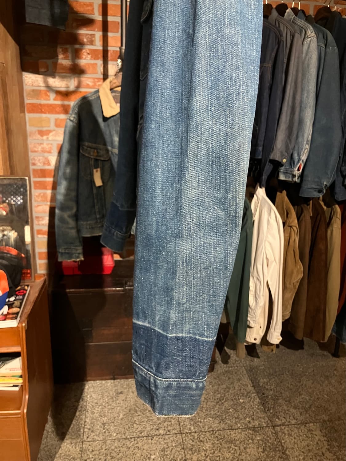 70s USA 빈티지 랭글러 124MJ 데님 자켓 상품이미지7