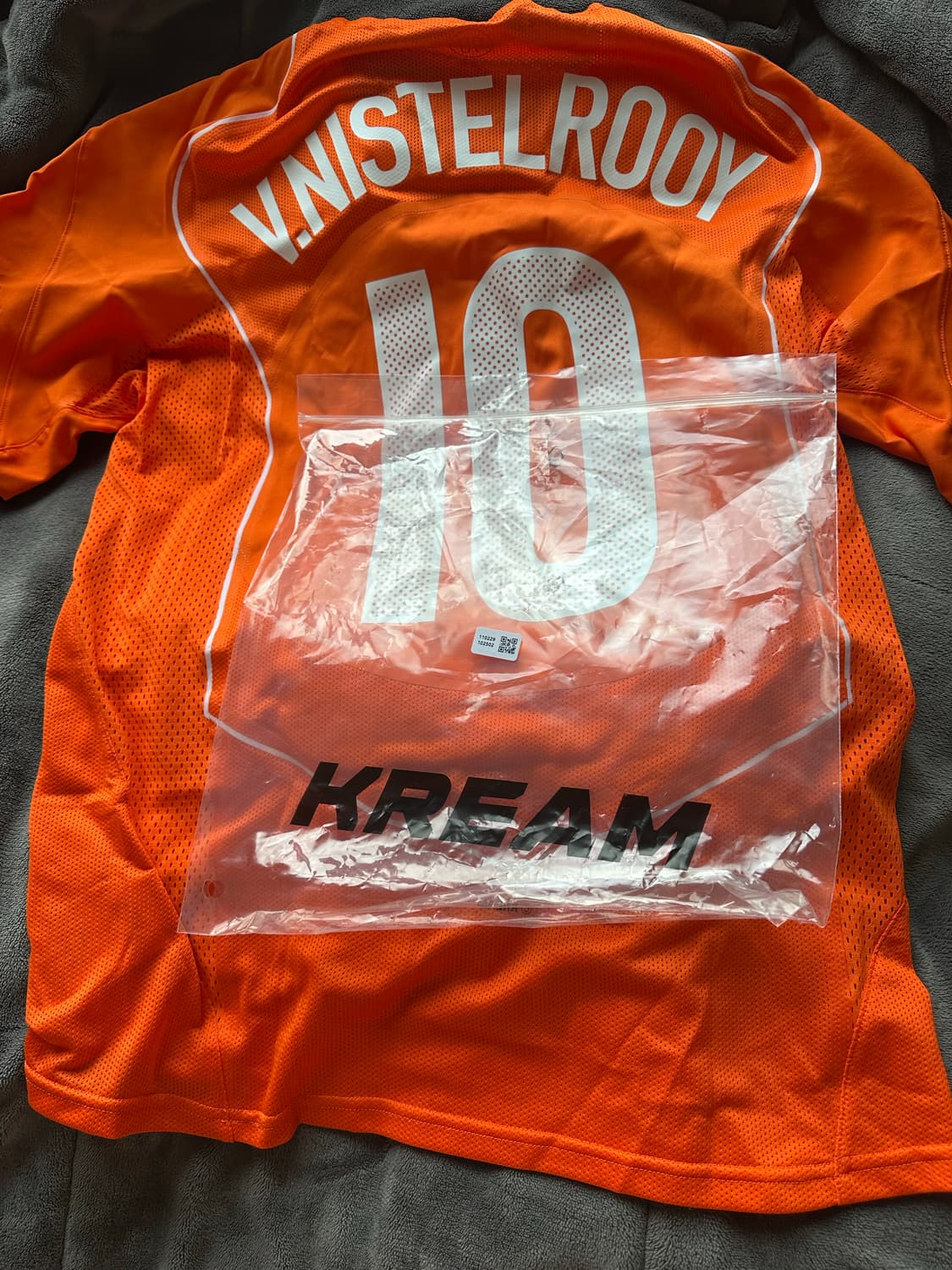 나이키 네덜란드 홈유니폼 반니스텔루이 마킹 새상품 M사이즈 상품이미지4